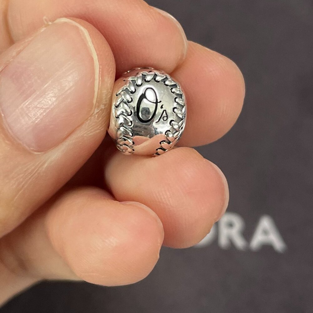 Pandora Baltimore Orioles Baseball Charm